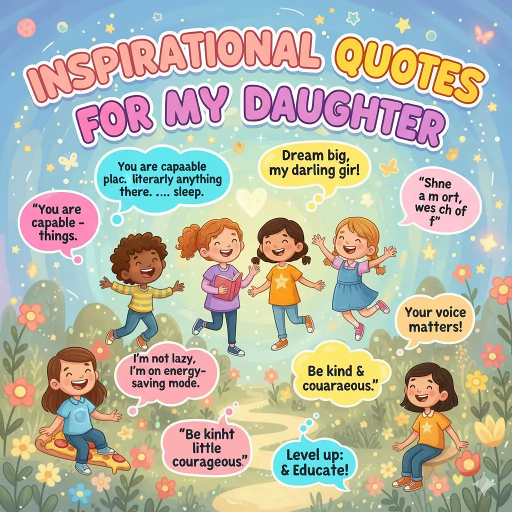 Inspirational Quotes for My Daughter