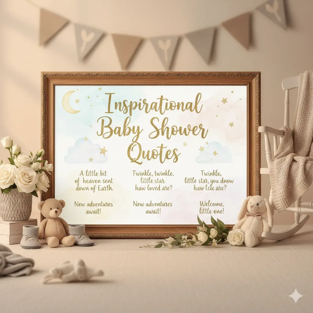 Inspirational Baby Shower Quotes