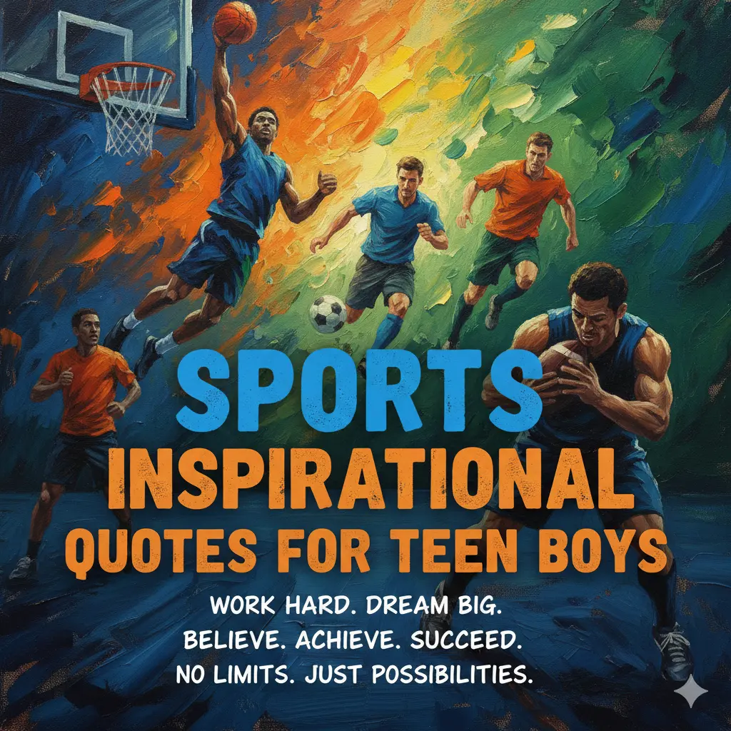 Sports Inspirational Quotes for Teen Boys