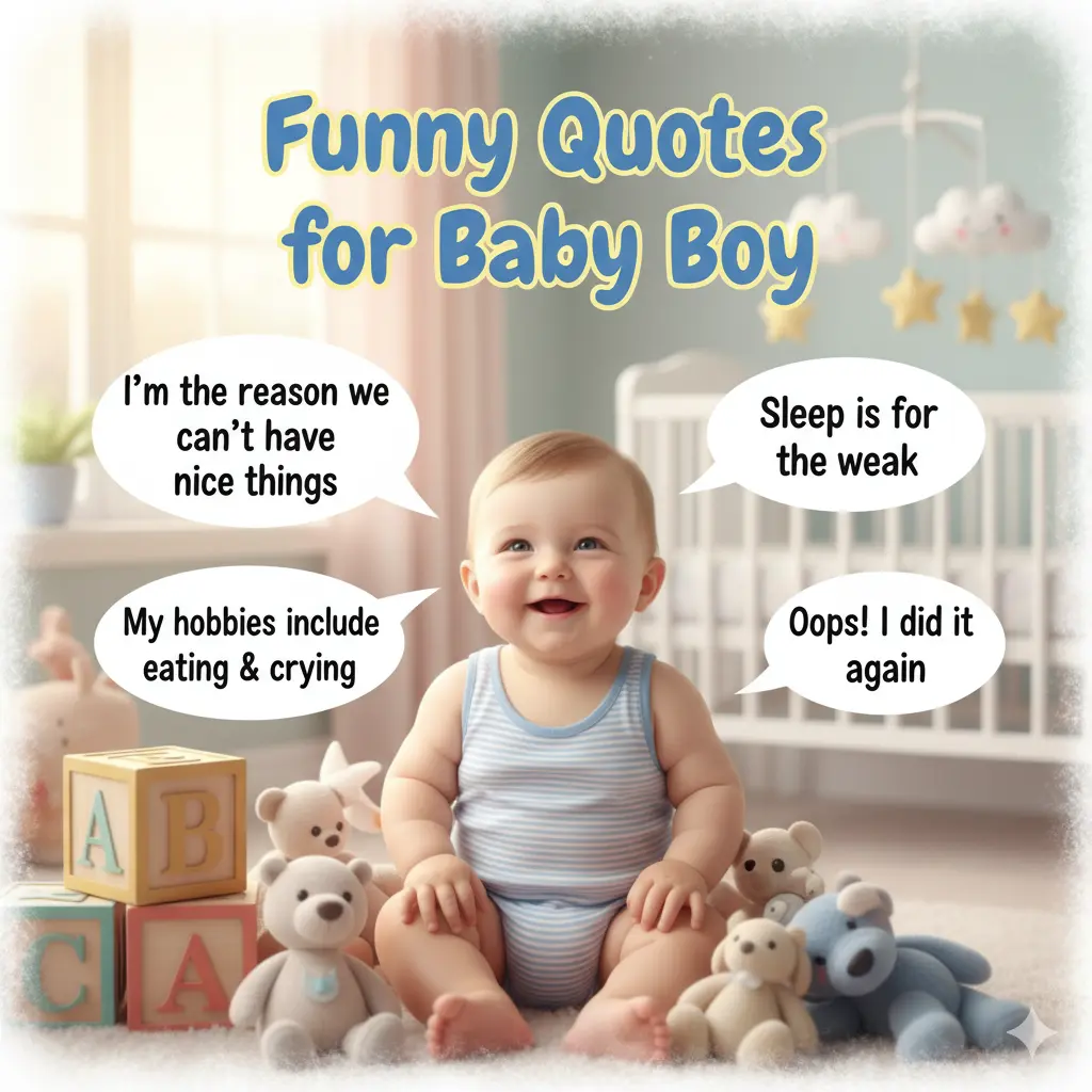 Funny Quotes for Baby Boy