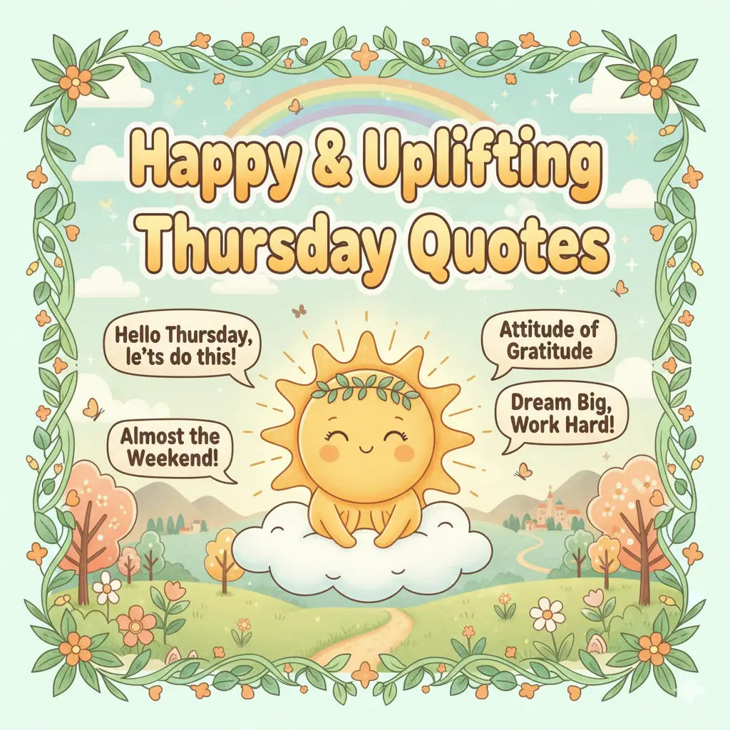 Happy & Uplifting Thursday Quotes