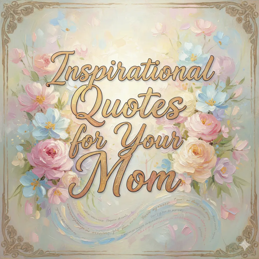 Inspirational Quotes for Your Mom