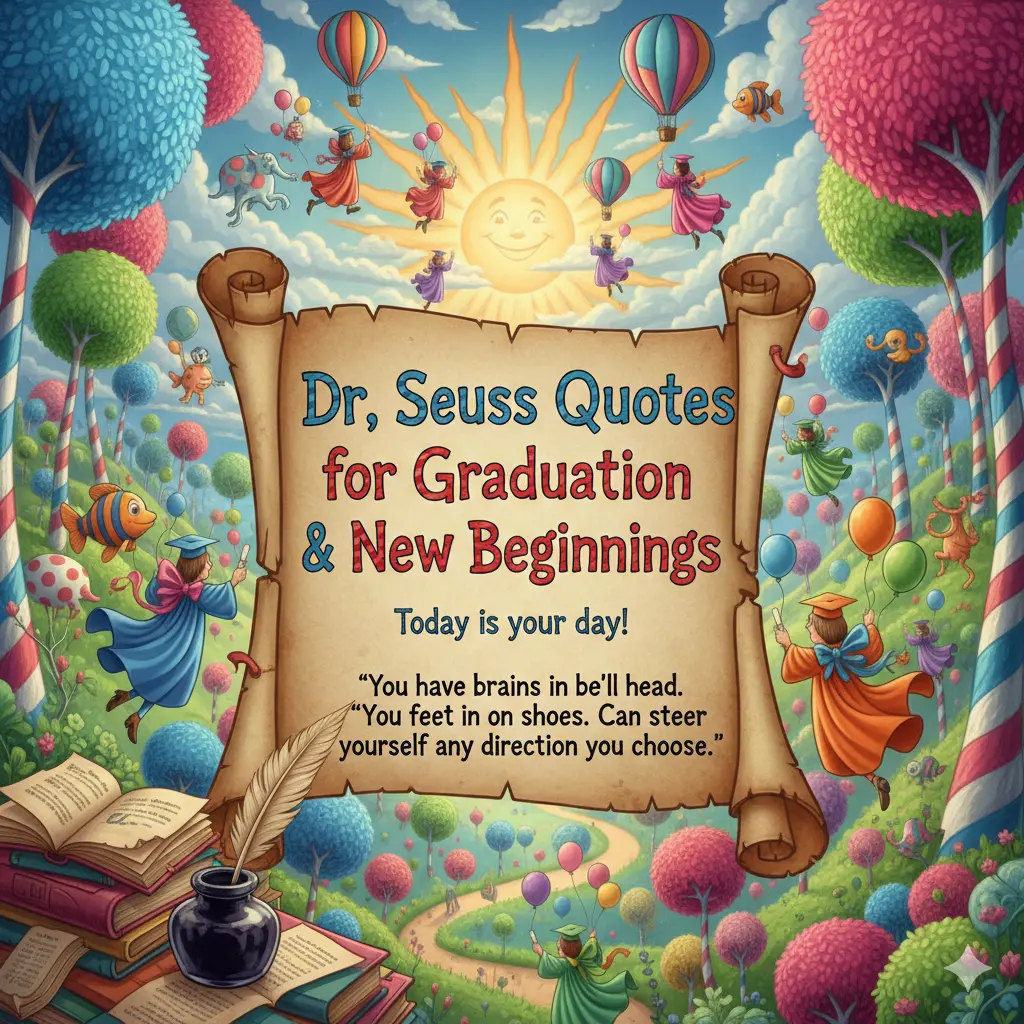  Dr. Seuss Quotes for Graduation & New Beginnings