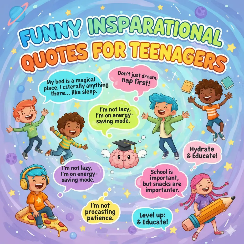 Funny Inspirational Quotes for Teenagers