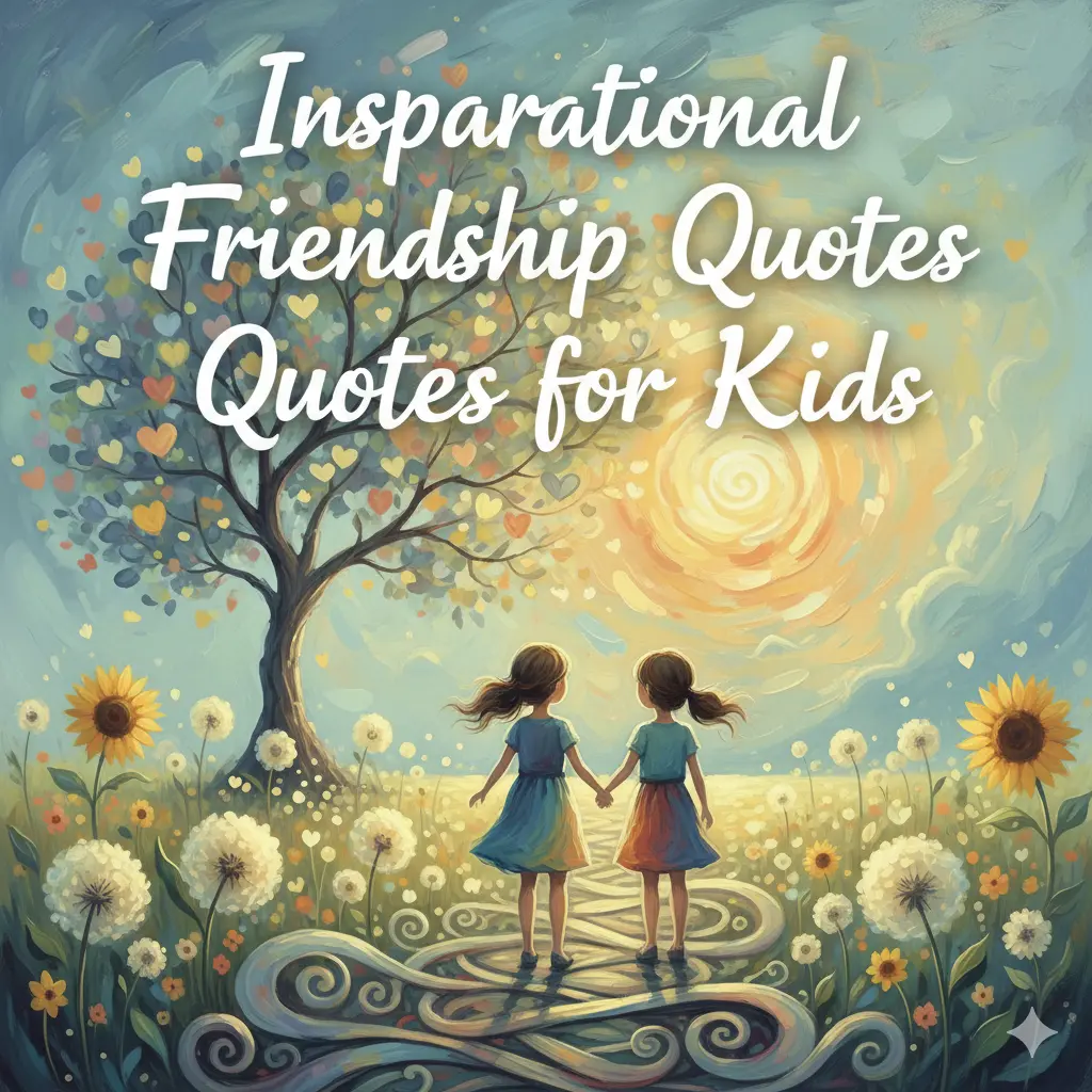 Inspirational Friendship Quotes for Kids