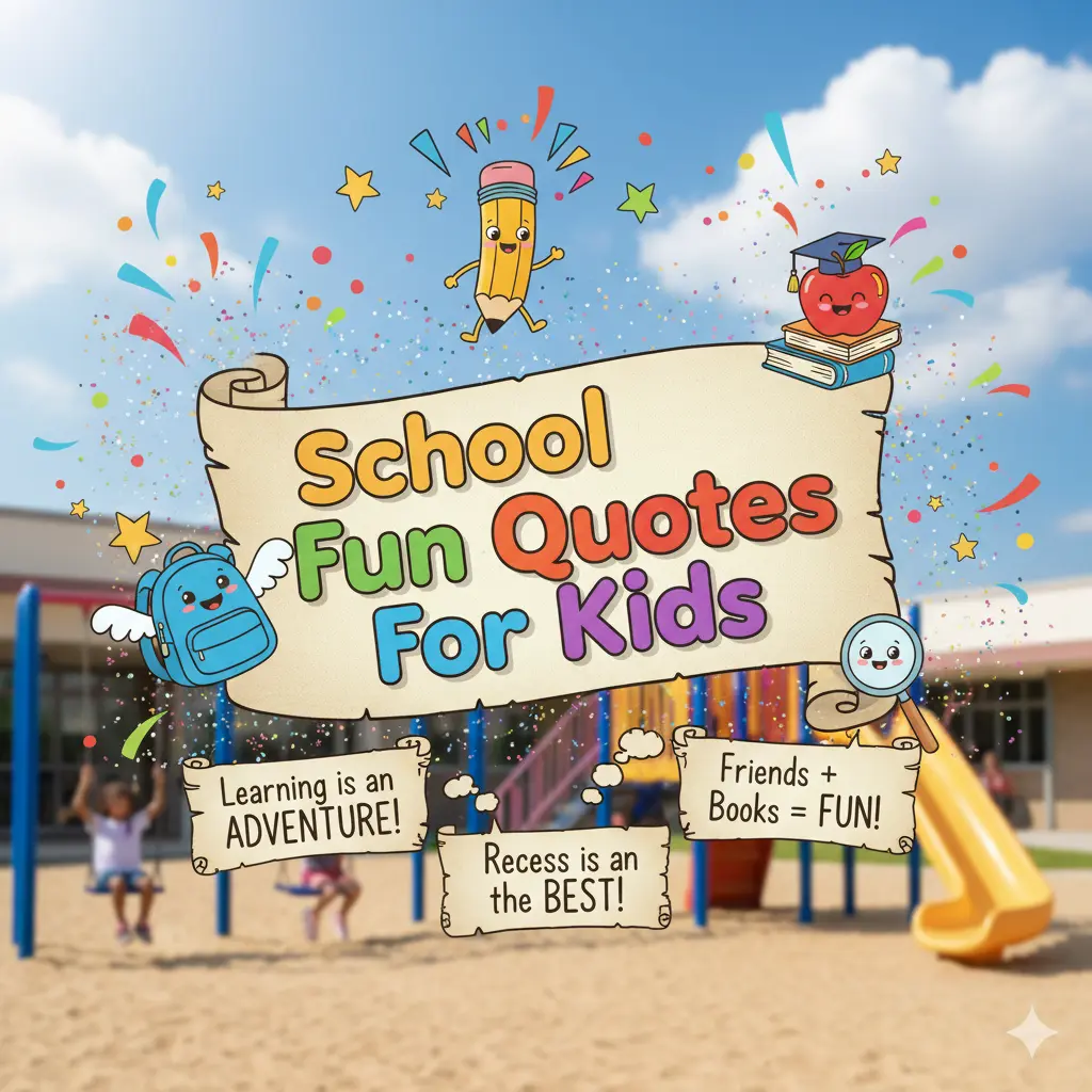 School Fun Quotes for Kids