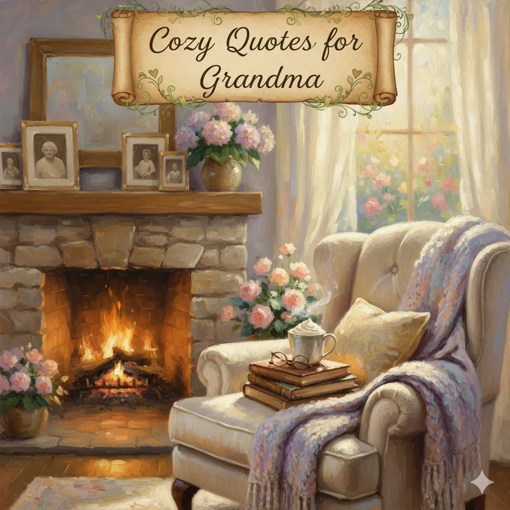 Cozy Quotes for Grandma