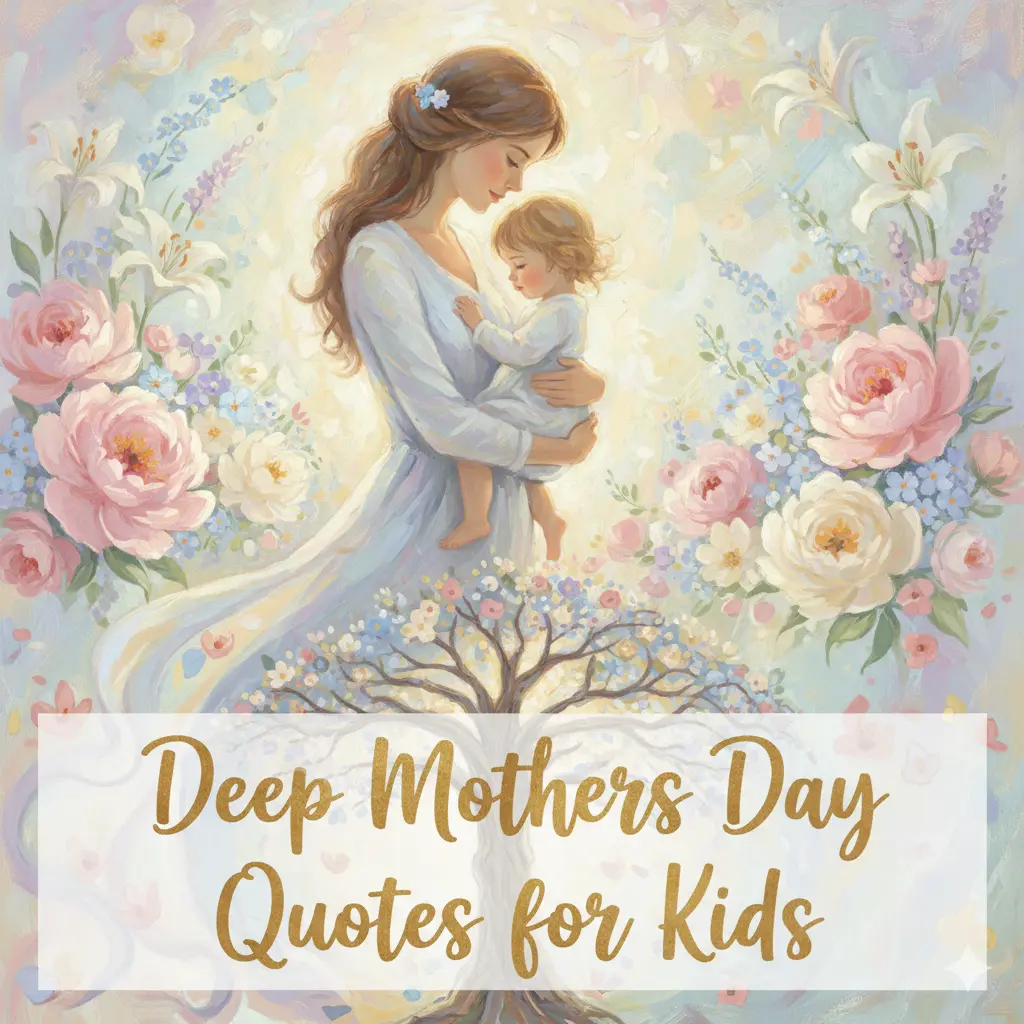 Deep Mothers Day Quotes for Kids