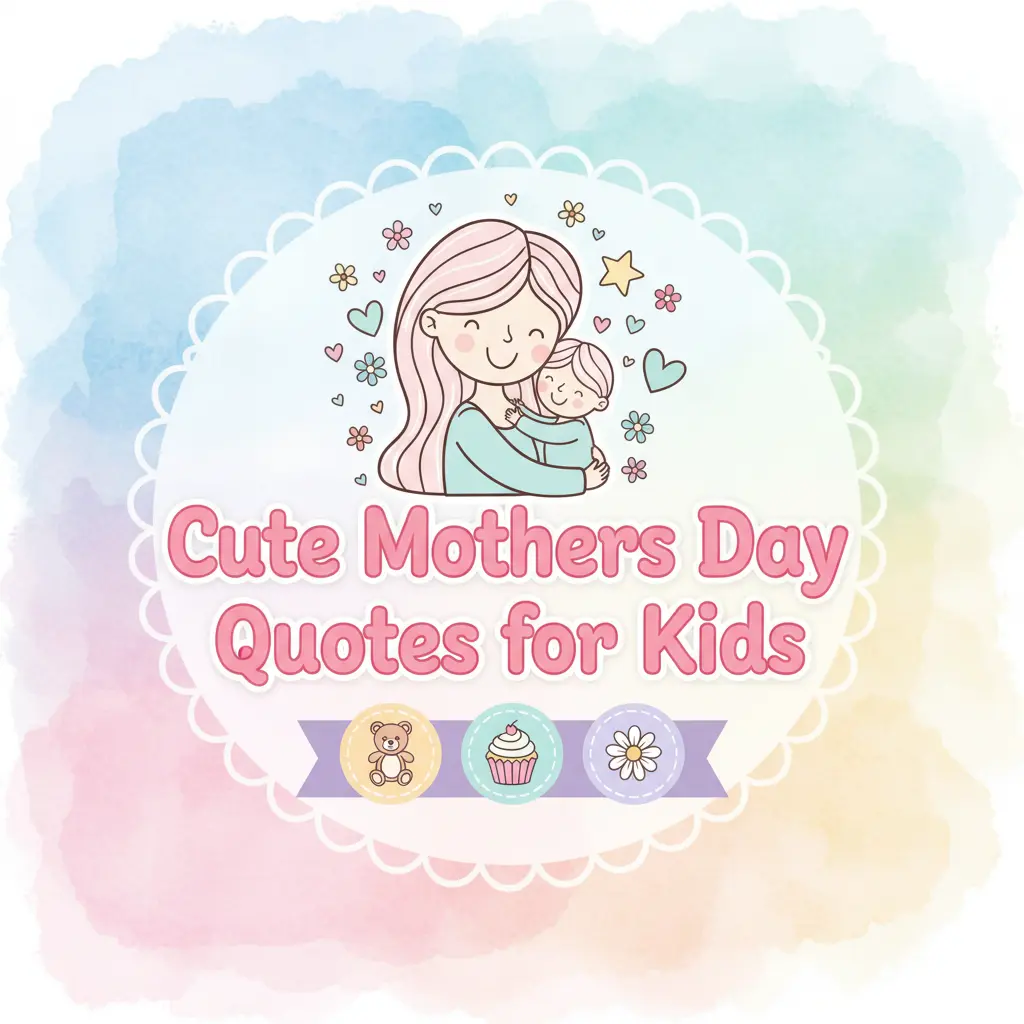 Cute Mothers Day Quotes for Kids