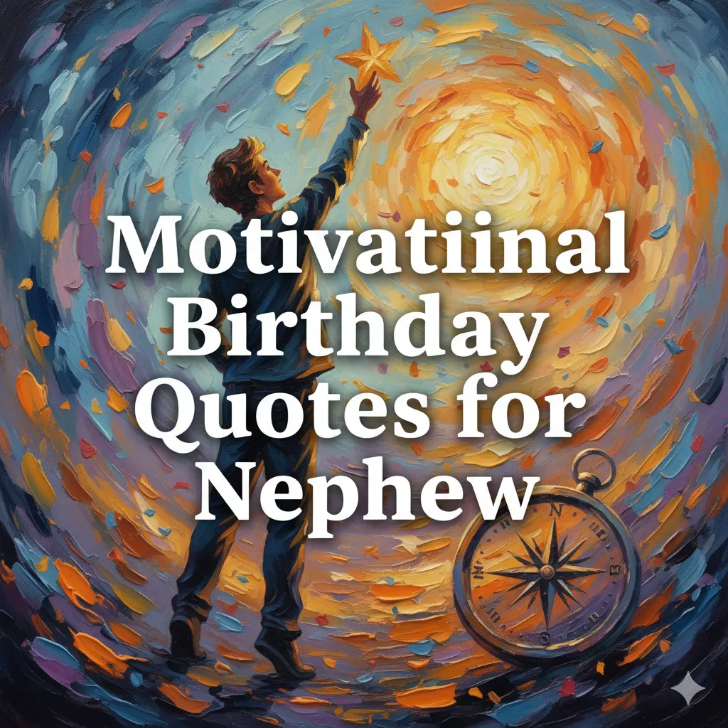 Motivational Birthday Quotes for Nephew