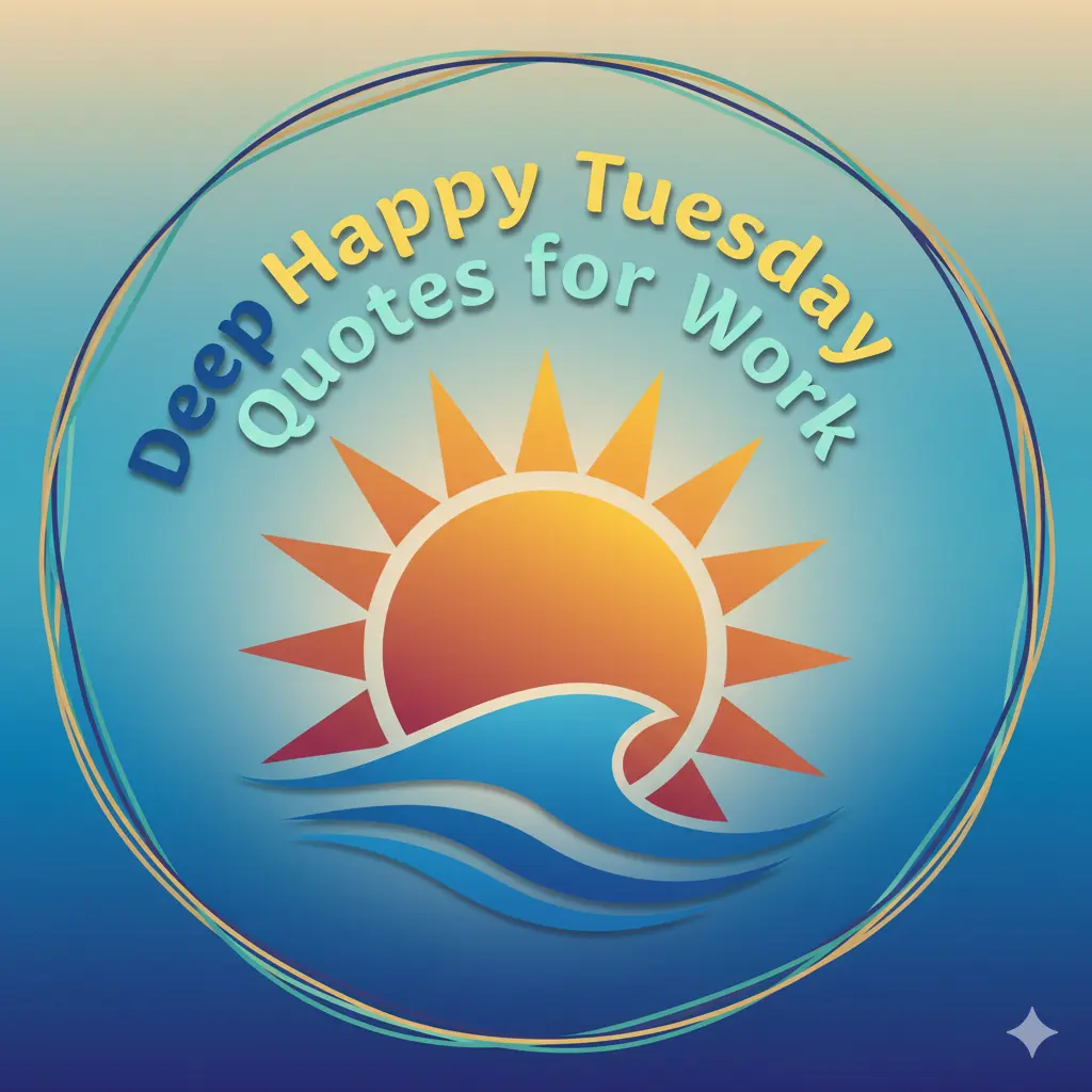Deep Happy Tuesday Quotes for Work
