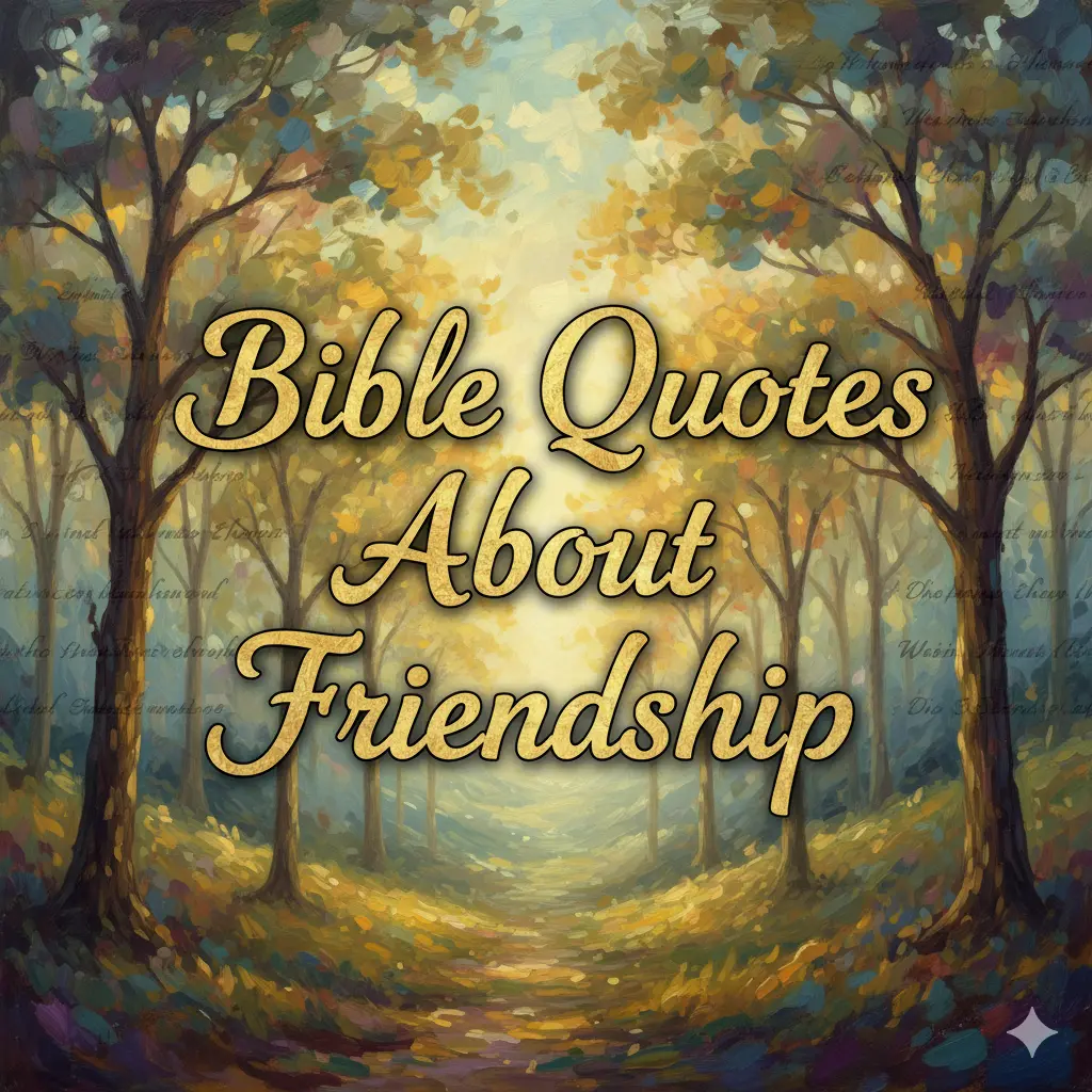 Bible Quotes About Friendship