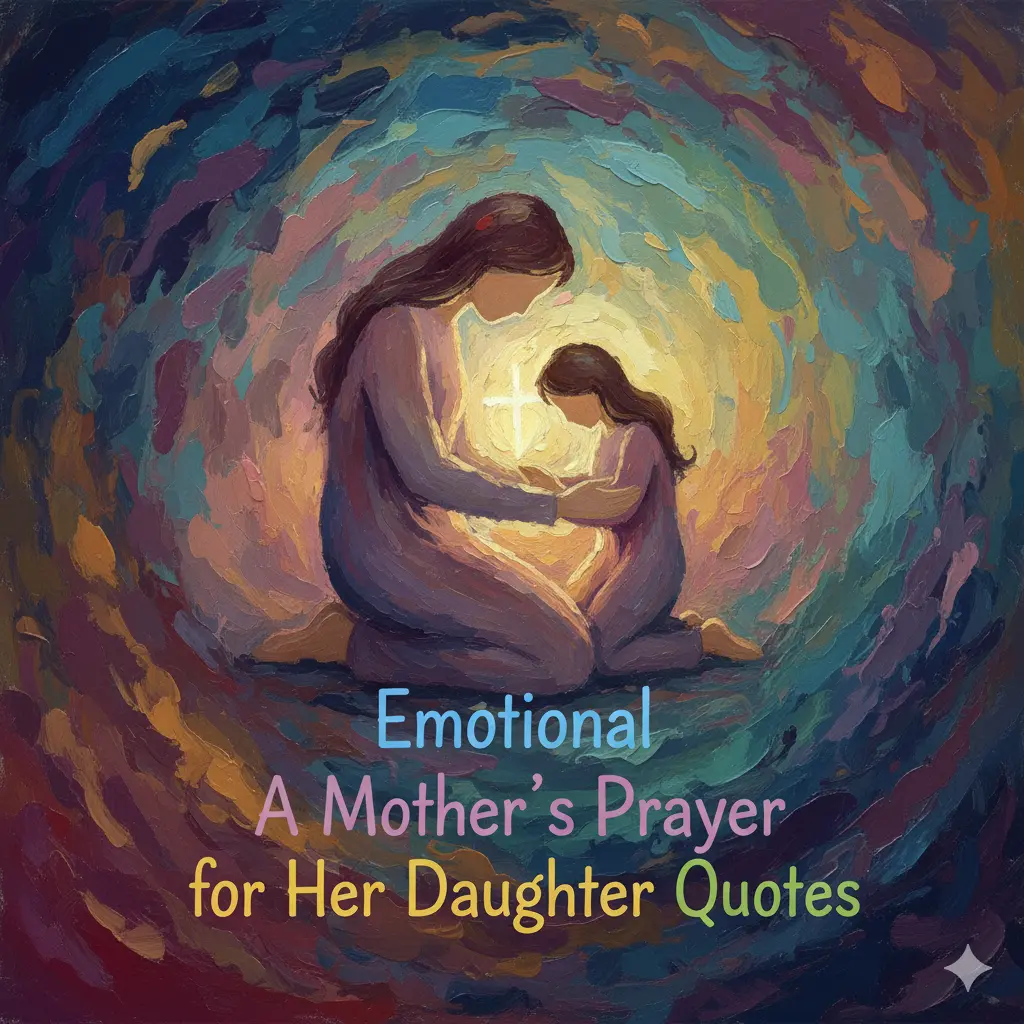 Emotional A Mother’s Prayer for Her Daughter Quotes