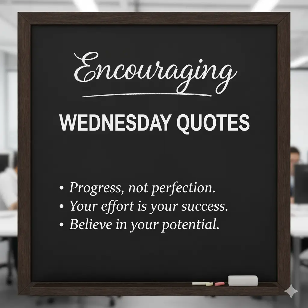Encouraging Wednesday Quotes