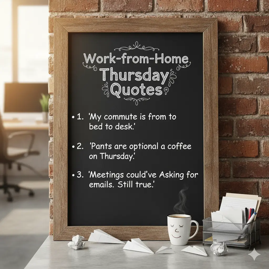 Work-from-Home Thursday Quotes