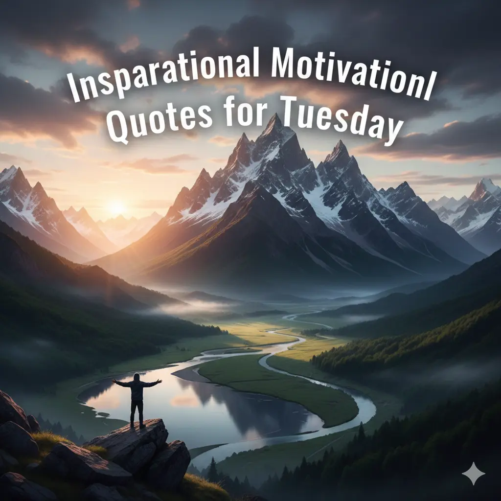 Inspirational Motivational Quotes for Tuesday 