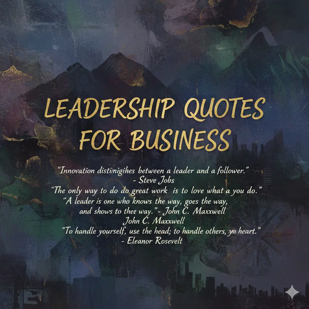 Leadership Quotes for Business