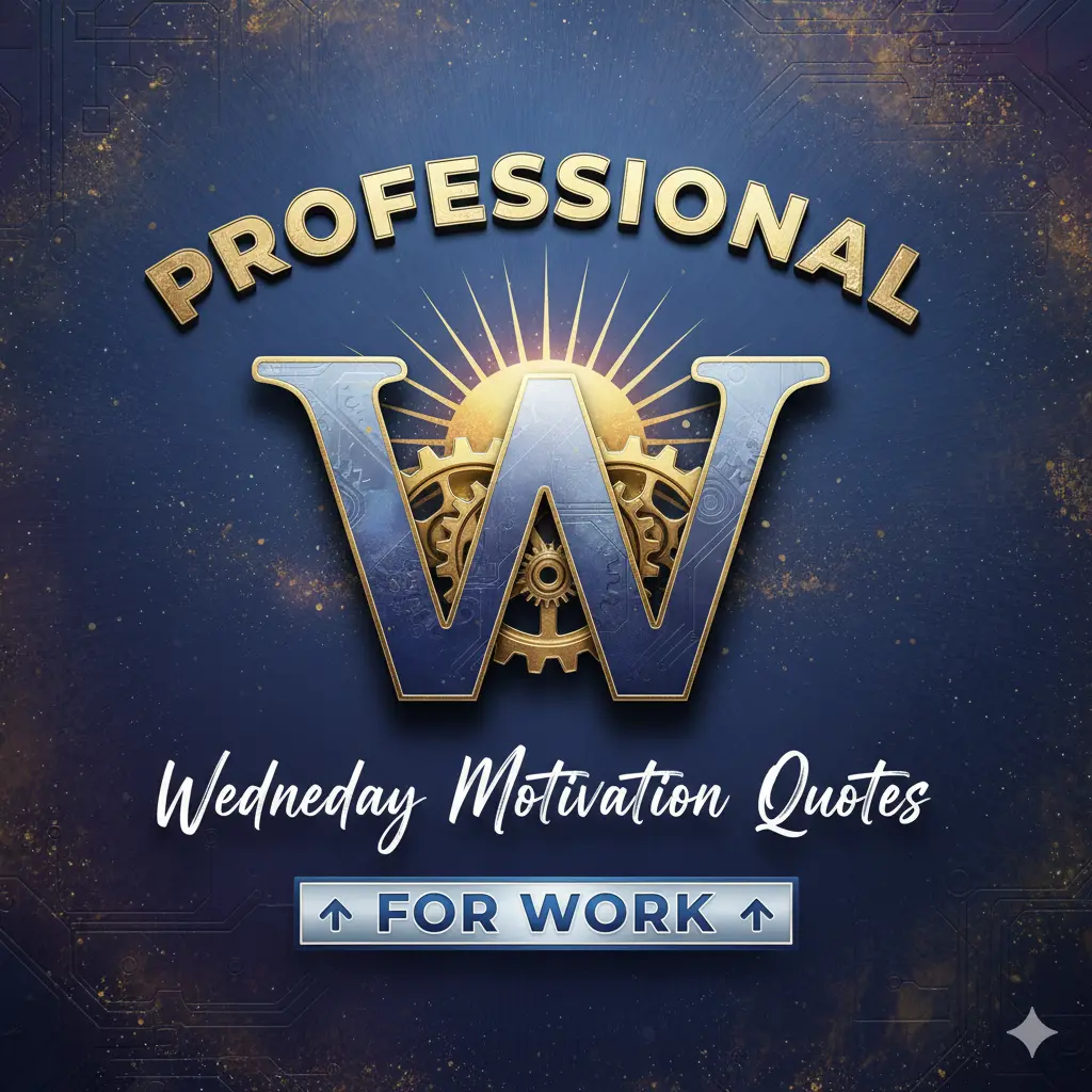 Professional Wednesday Motivation Quotes for Work