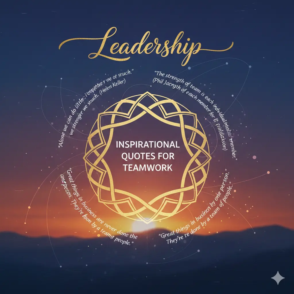 Leadership Inspirational Quotes for Teamwork