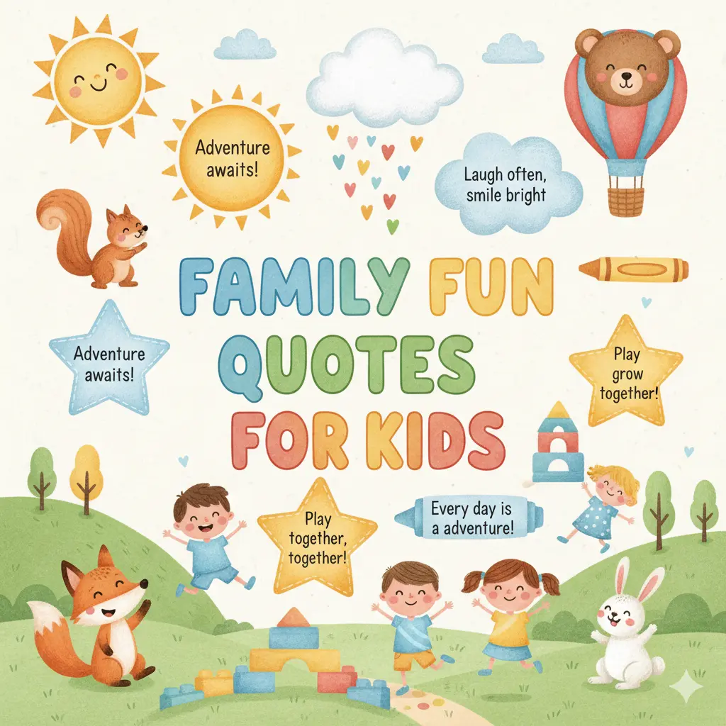 Family Fun Quotes for Kids
