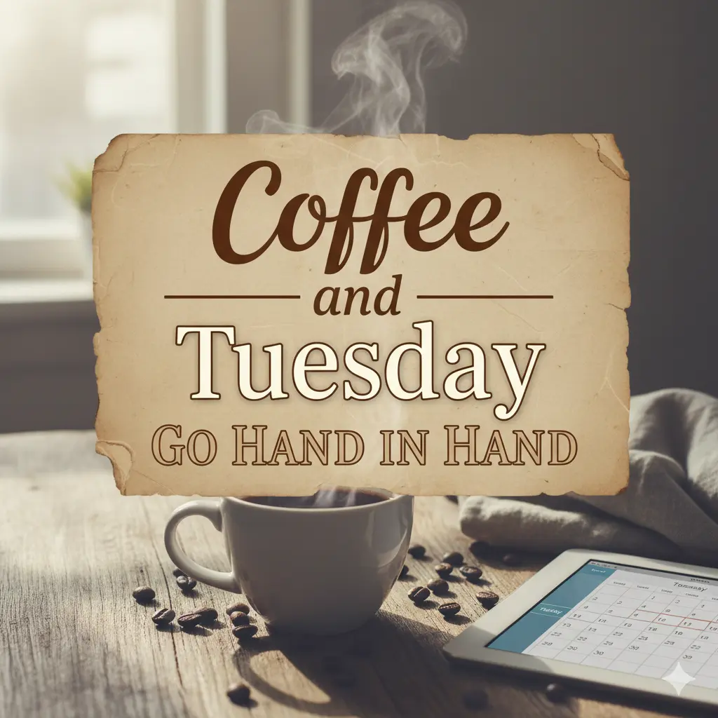Coffee and Tuesday Go Hand in Hand