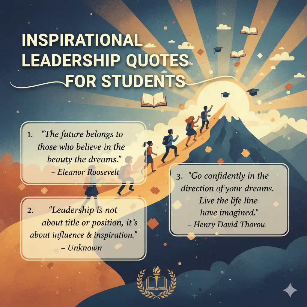 Inspirational Leadership Quotes for Students