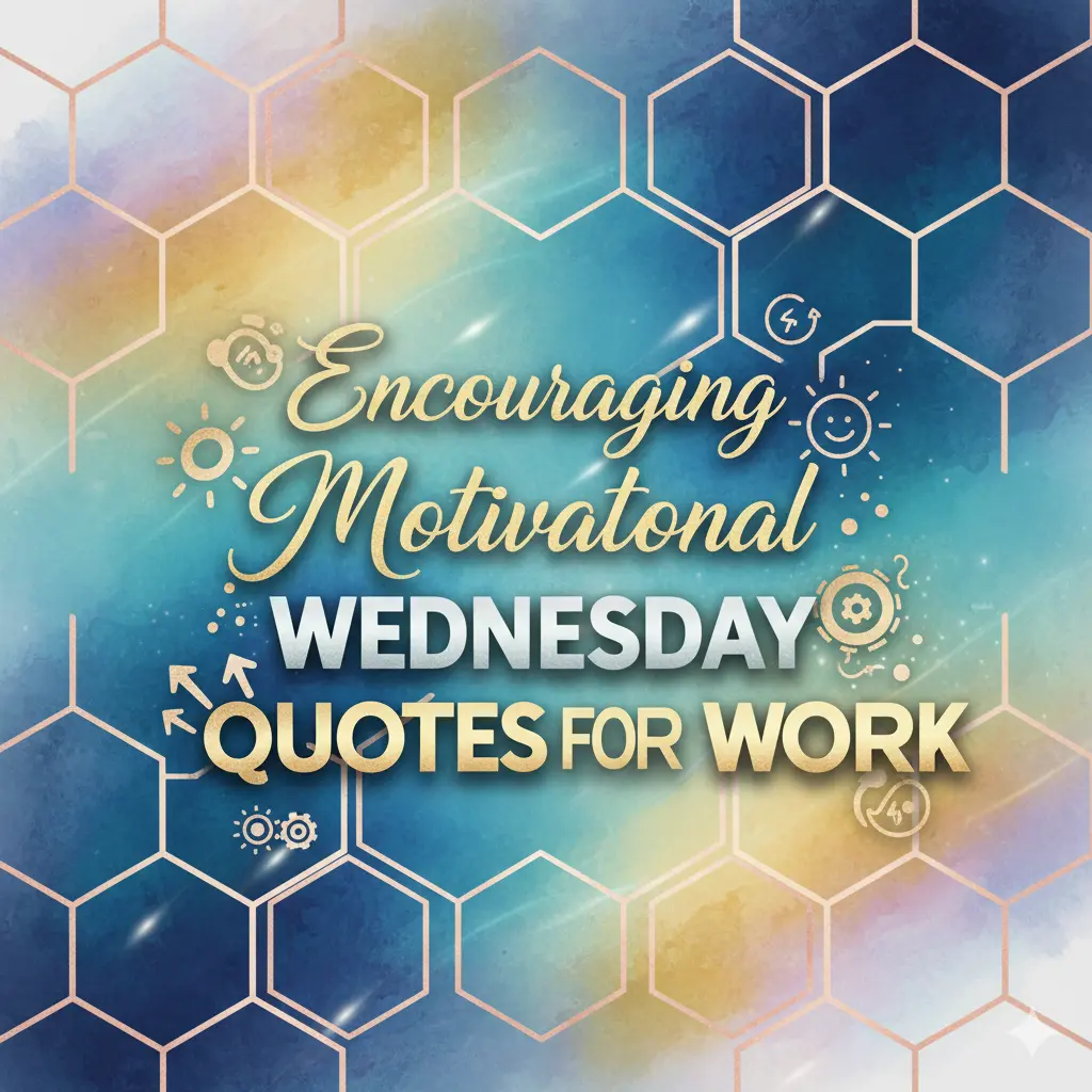 Encouraging Motivational Wednesday Quotes for Work