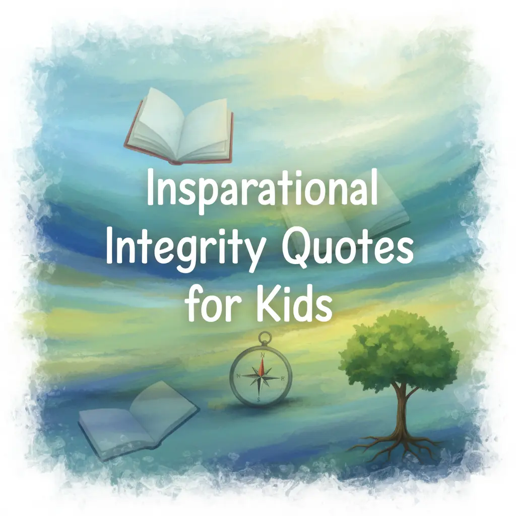 Inspirational Integrity Quotes for Kids