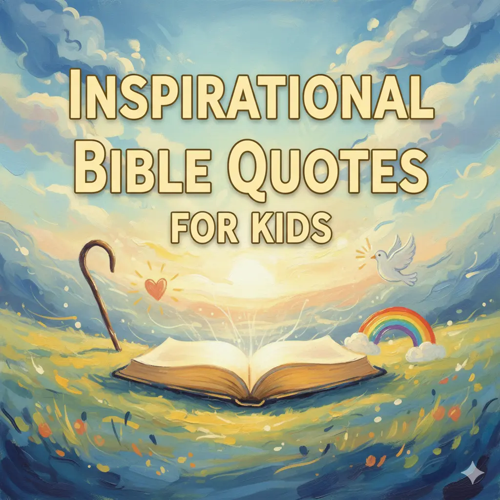 Inspirational Bible Quotes for Kids