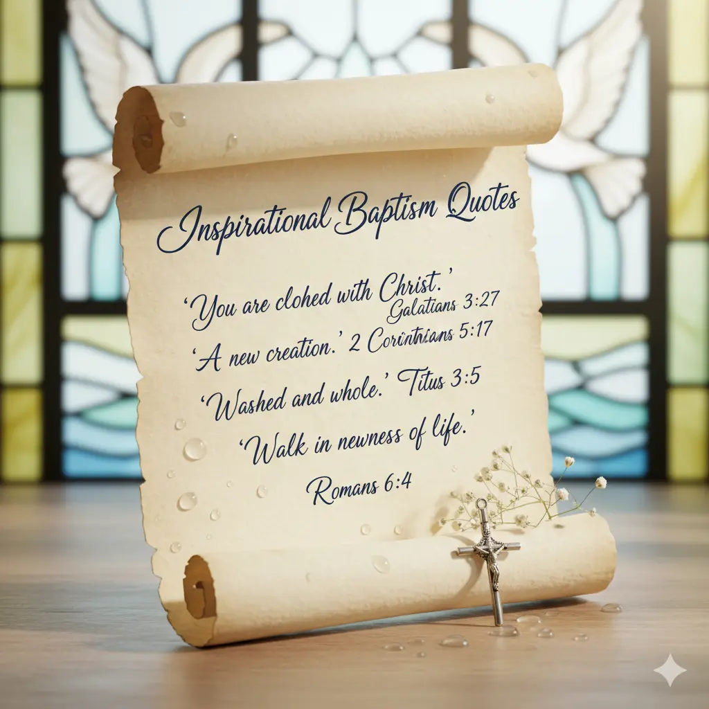 Inspirational Baptism Quotes