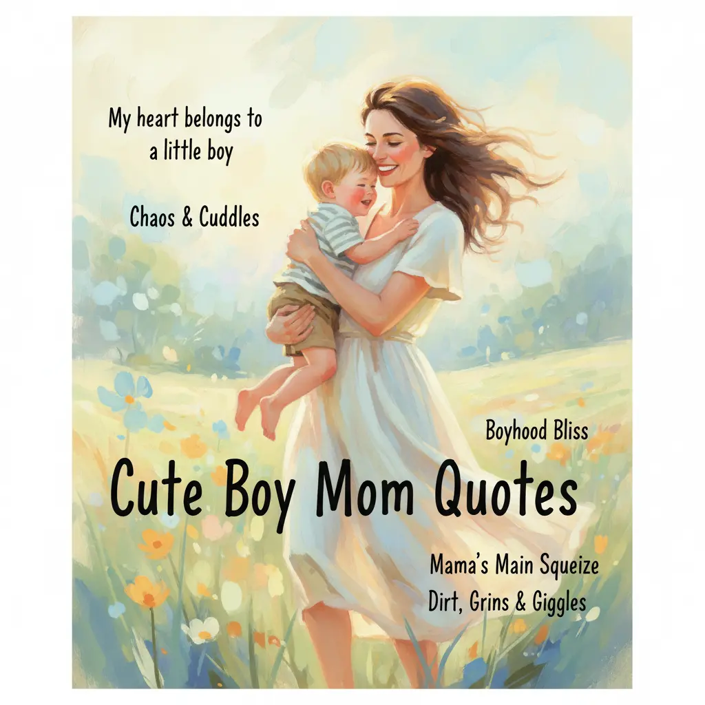 Cute Boy Mom Quotes
