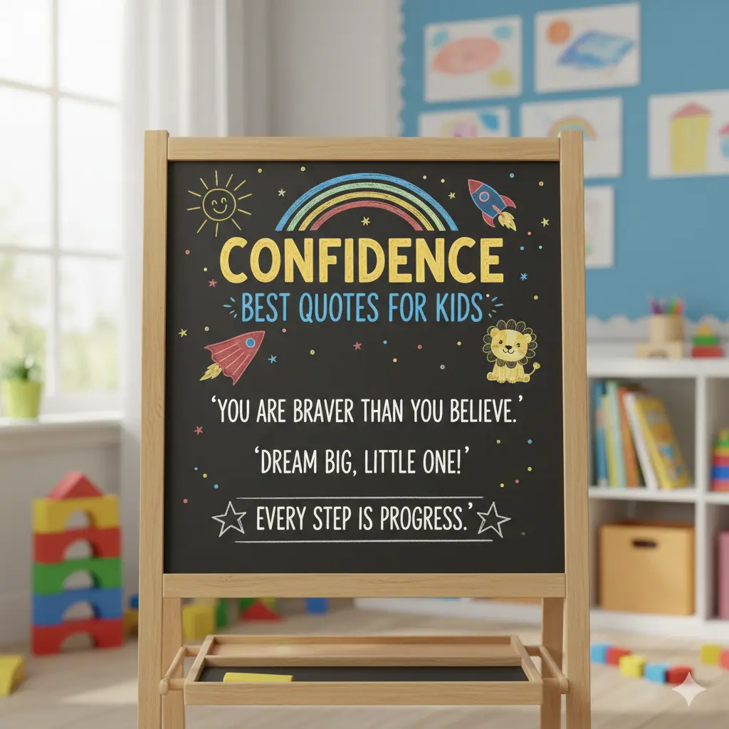 Confidence Best Quotes for Kids