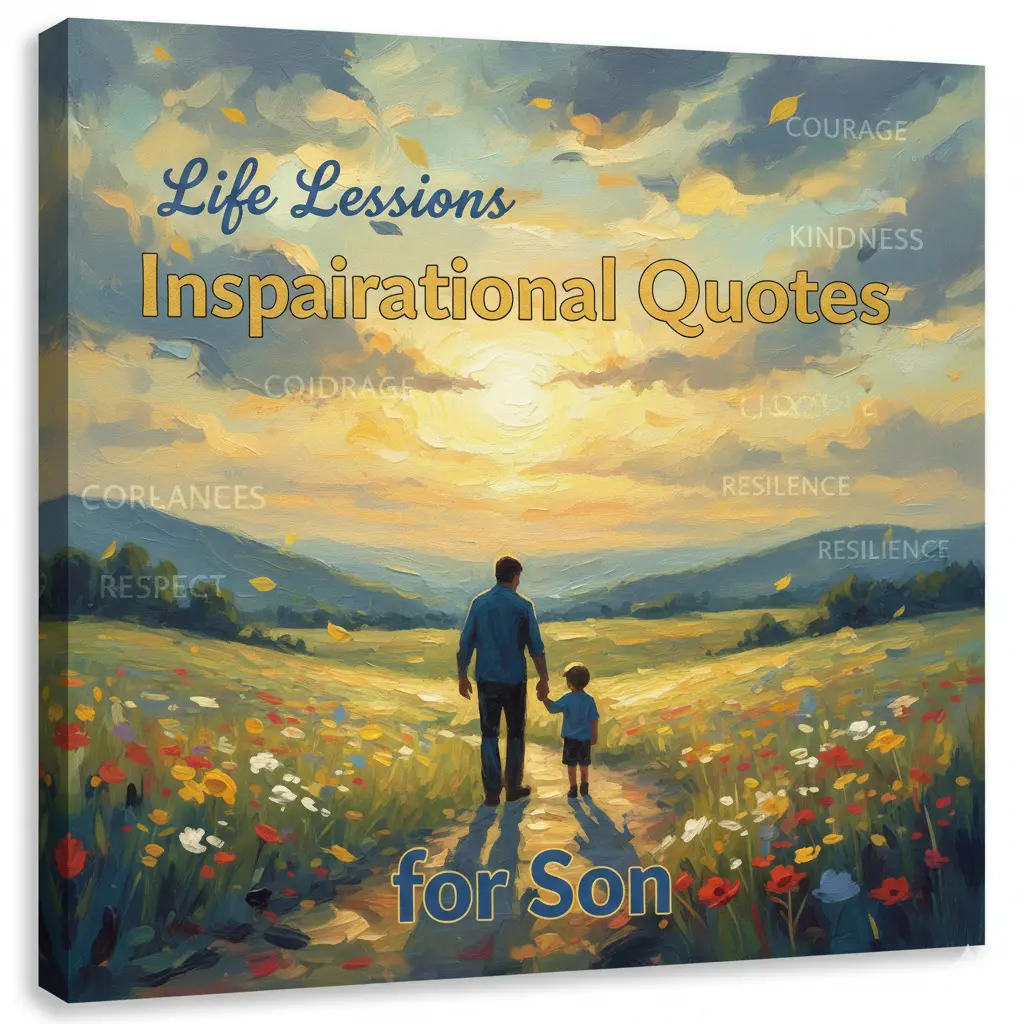 Life Lessons Inspirational Quotes for Son
