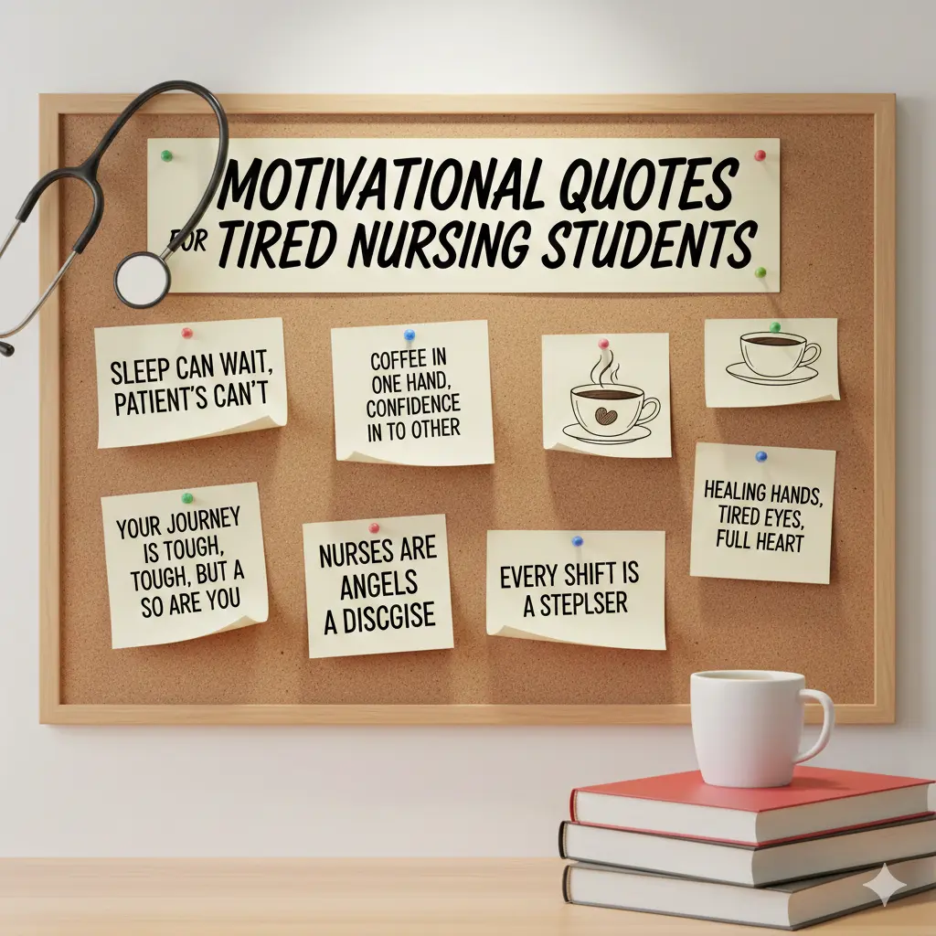 Motivational Quotes for Tired Nursing Students 