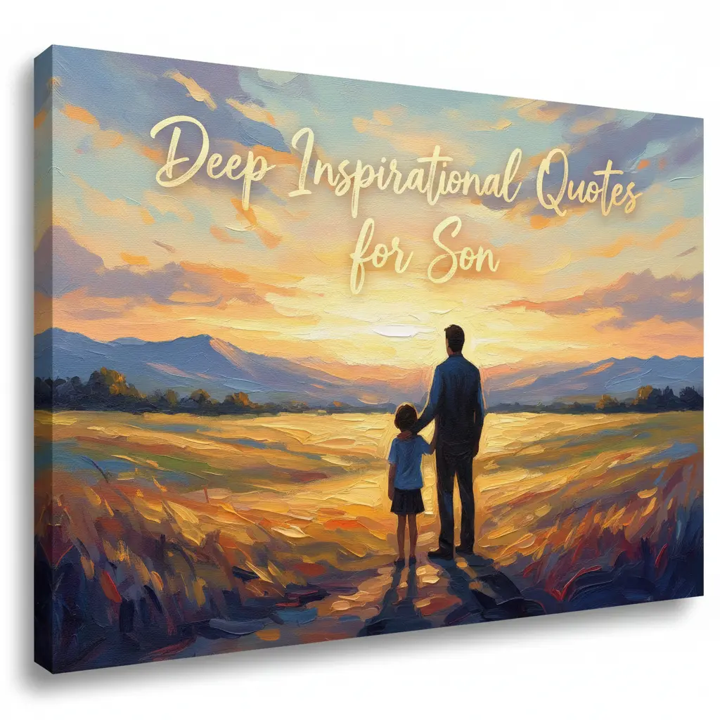 Deep Inspirational Quotes for Son
