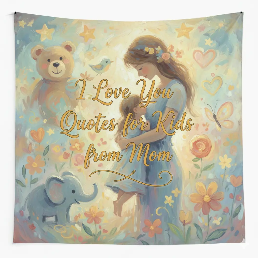 I Love You Quotes for Kids from Mom