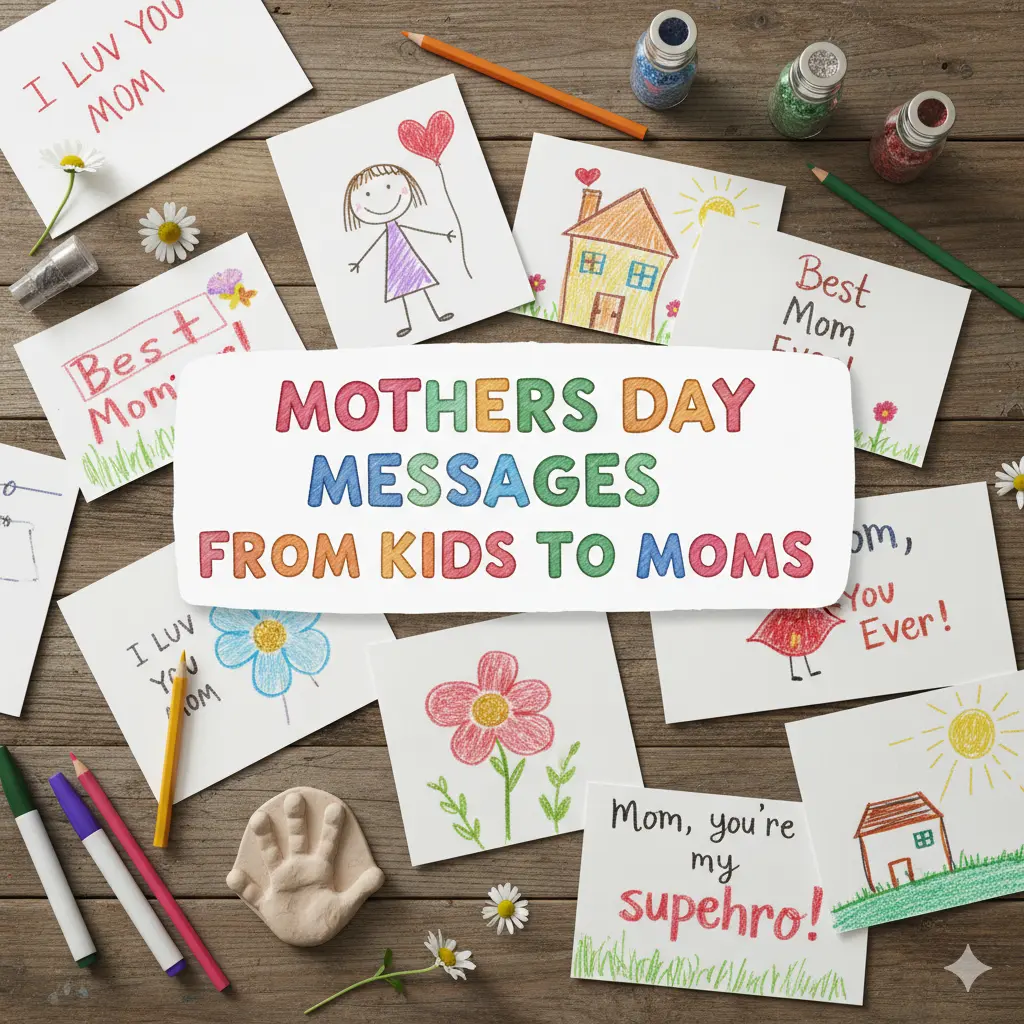 Mothers Day Messages from Kids to Moms