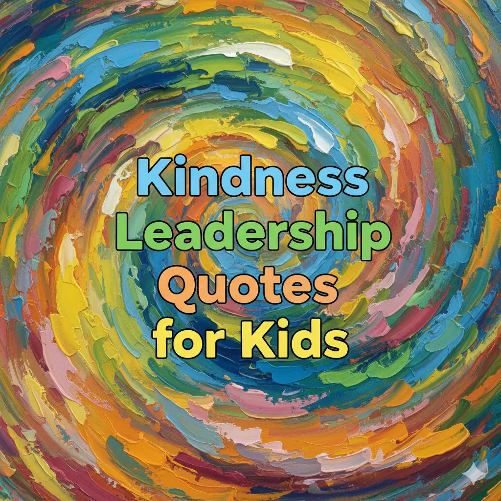 Kindness Leadership Quotes for Kids