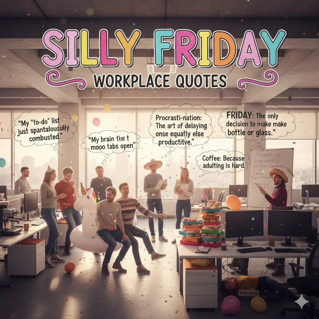 Silly Friday Workplace Quotes
