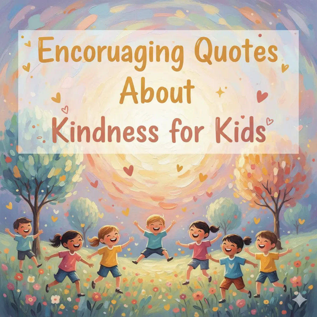 Encouraging Quotes About Kindness for Kids