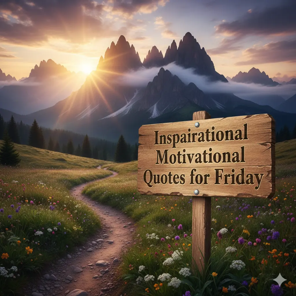 Inspirational Motivational Quotes for Friday