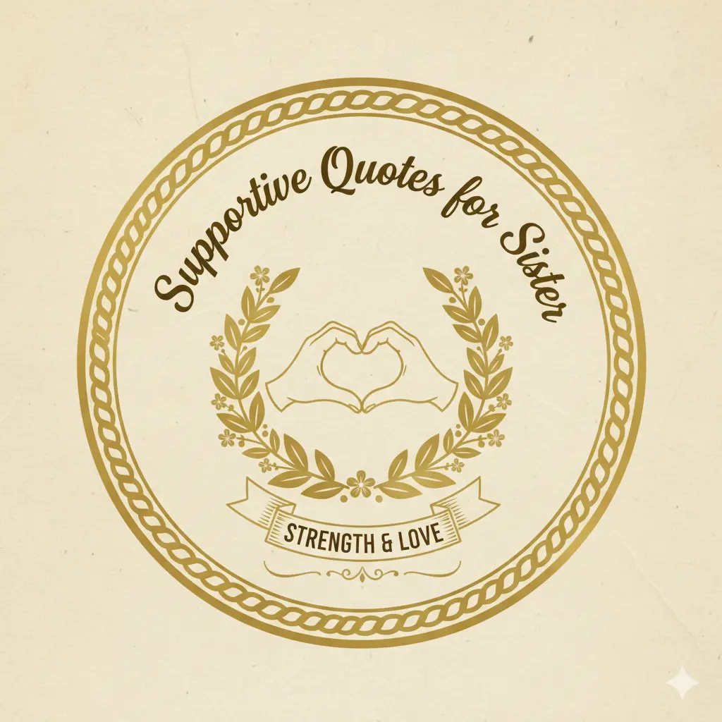 Supportive Quotes for Sister