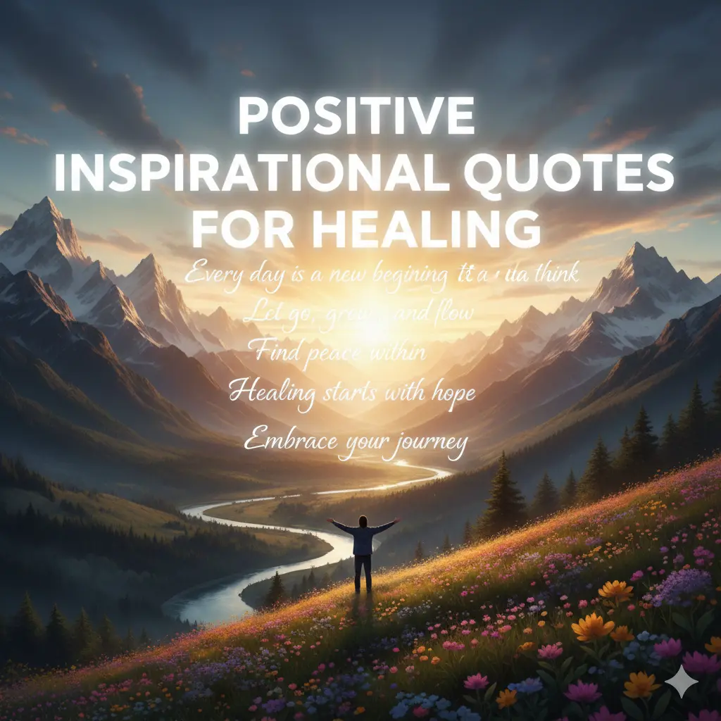 Positive Inspirational Quotes for Healing