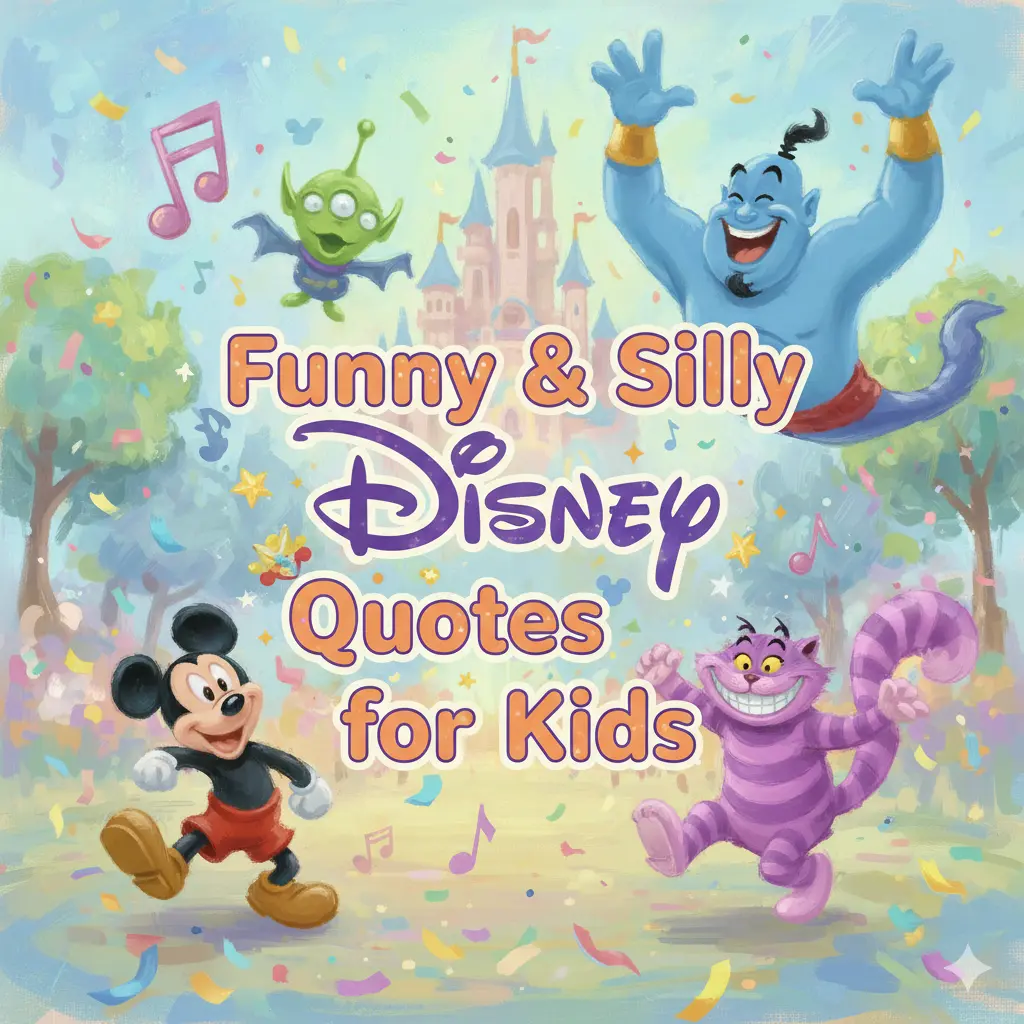 Funny & Silly Disney Quotes for Kids