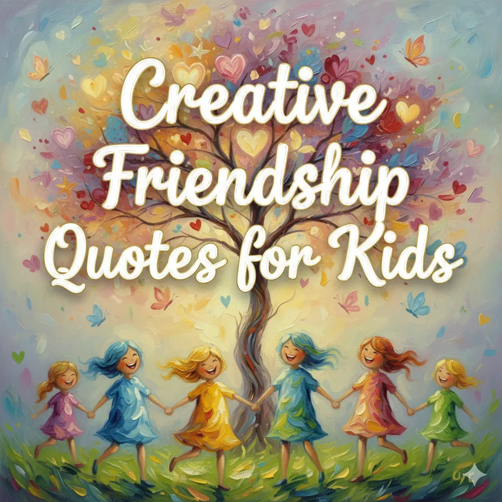 Creative Friendship Quotes for Kids