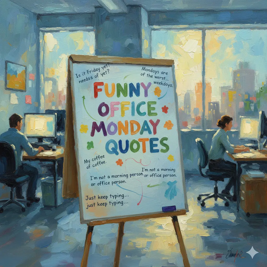 Funny Office Monday Quotes