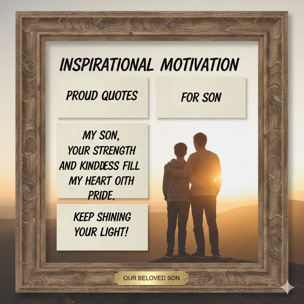 Inspirational Motivation Proud Quotes for Son 