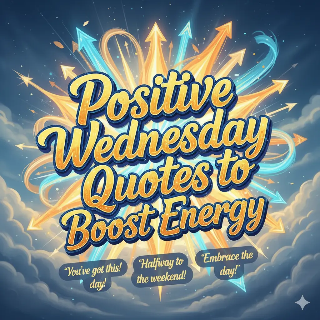  Positive Wednesday Quotes to Boost Energy