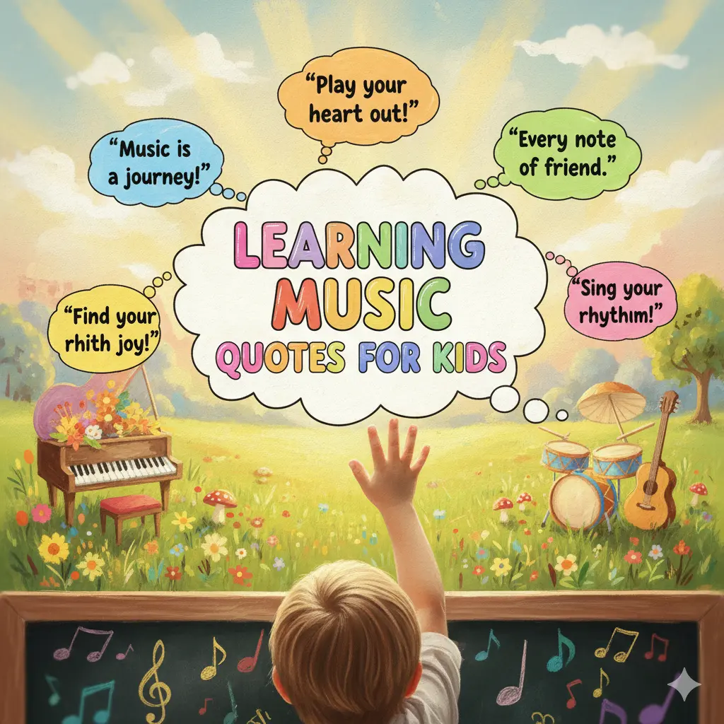 Learning Music Quotes for Kids