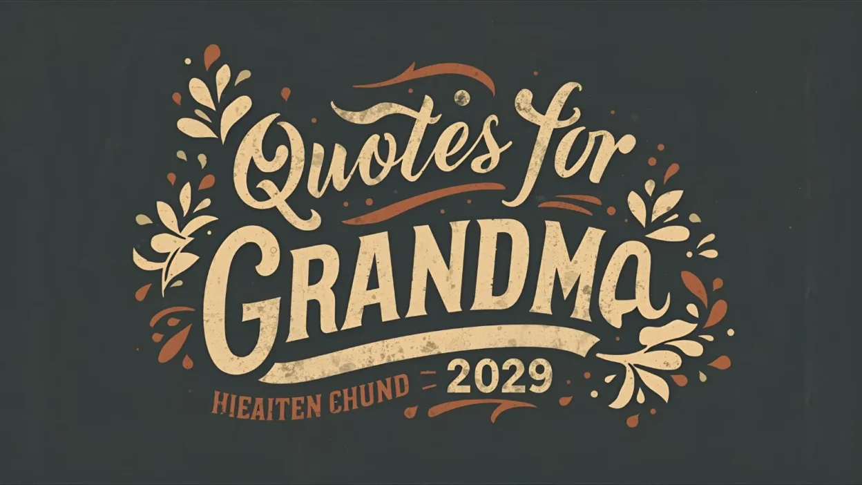 Quotes for Grandma